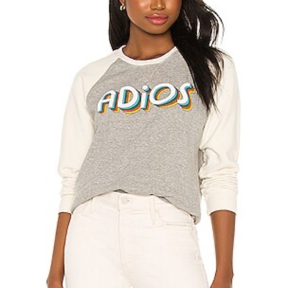 MOTHER The Square Sweatshirt in Adios